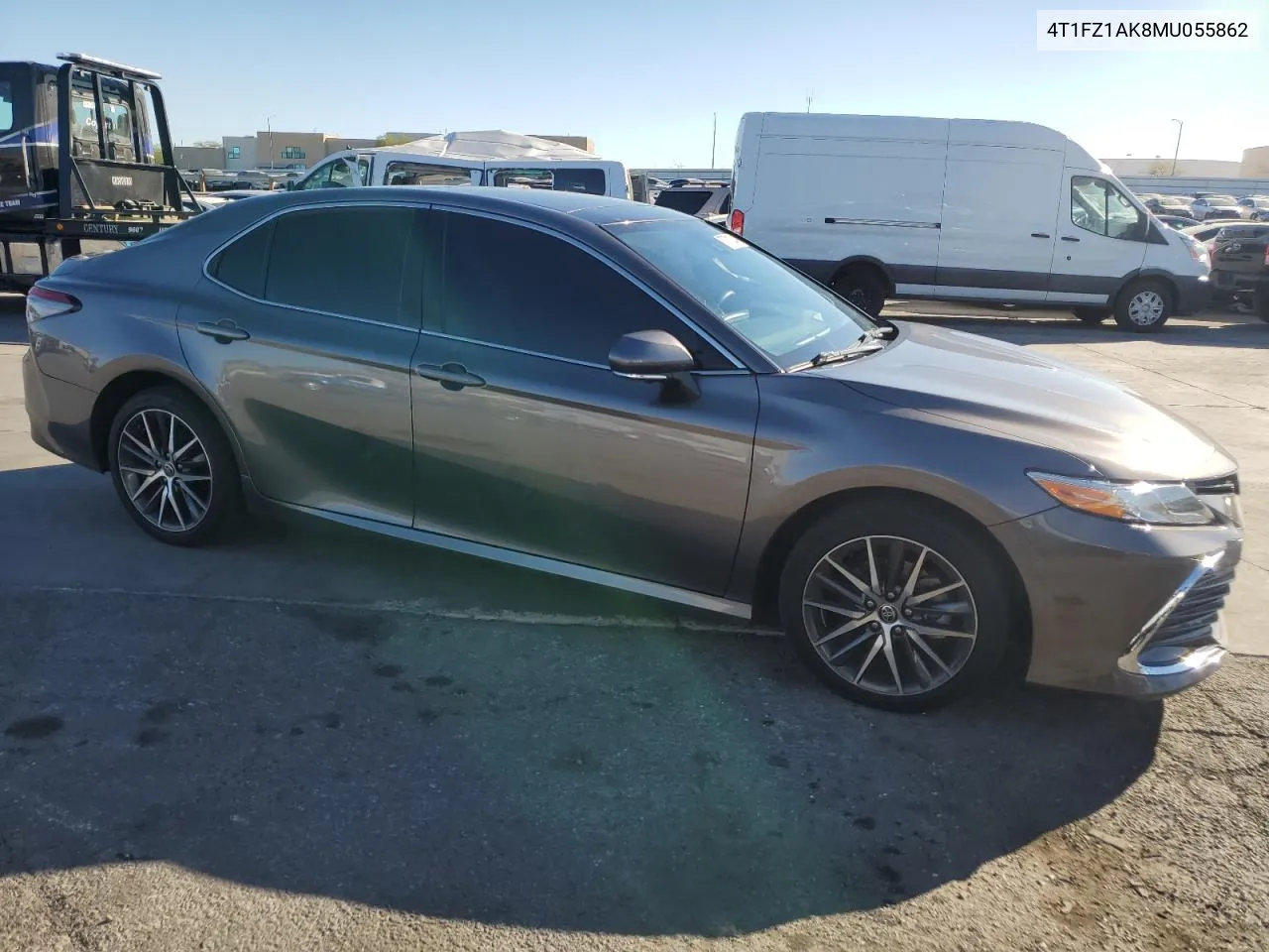 2021 Toyota Camry Xle VIN: 4T1FZ1AK8MU055862 Lot: 77501084