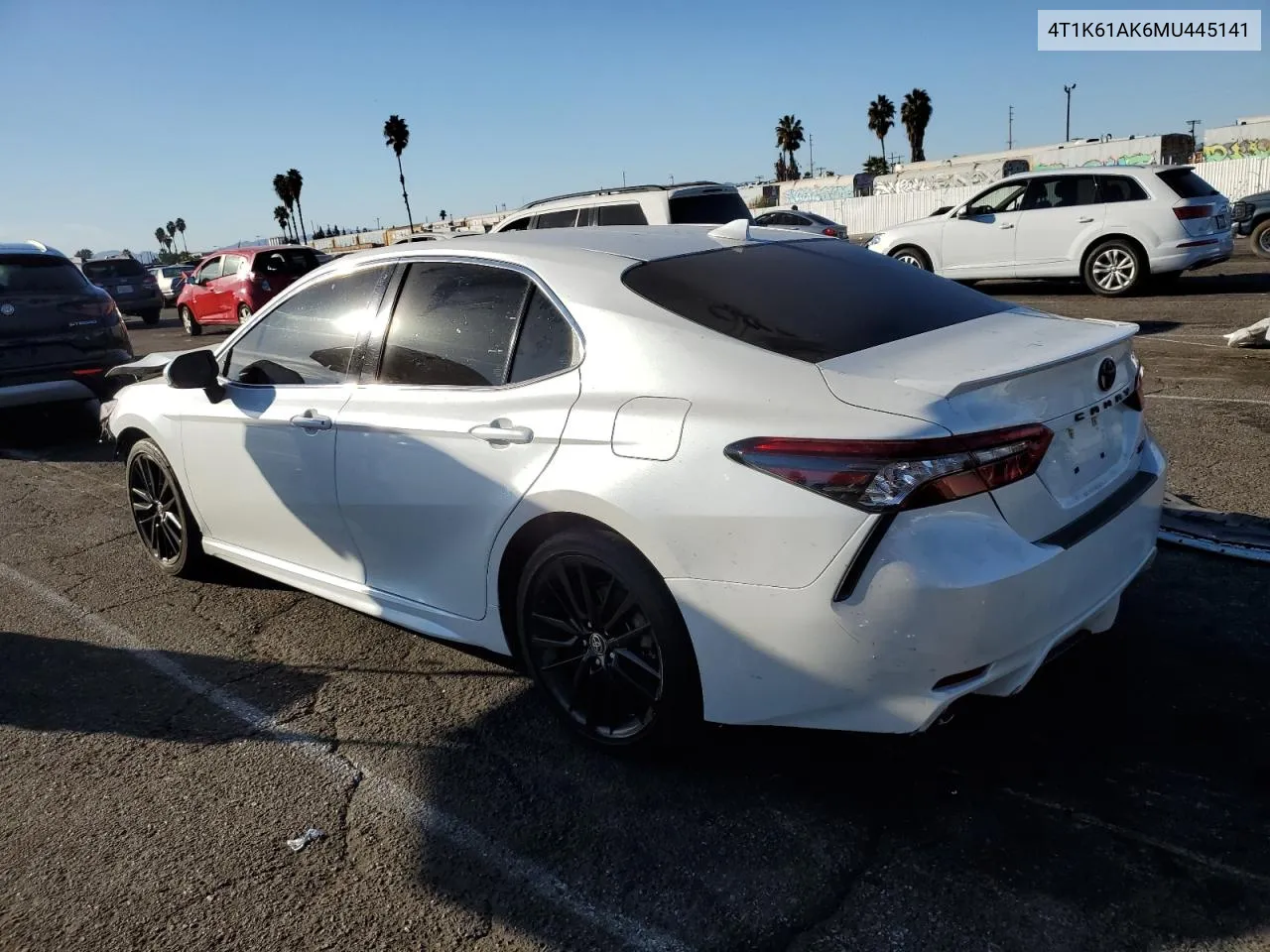 2021 Toyota Camry Xse VIN: 4T1K61AK6MU445141 Lot: 77682774