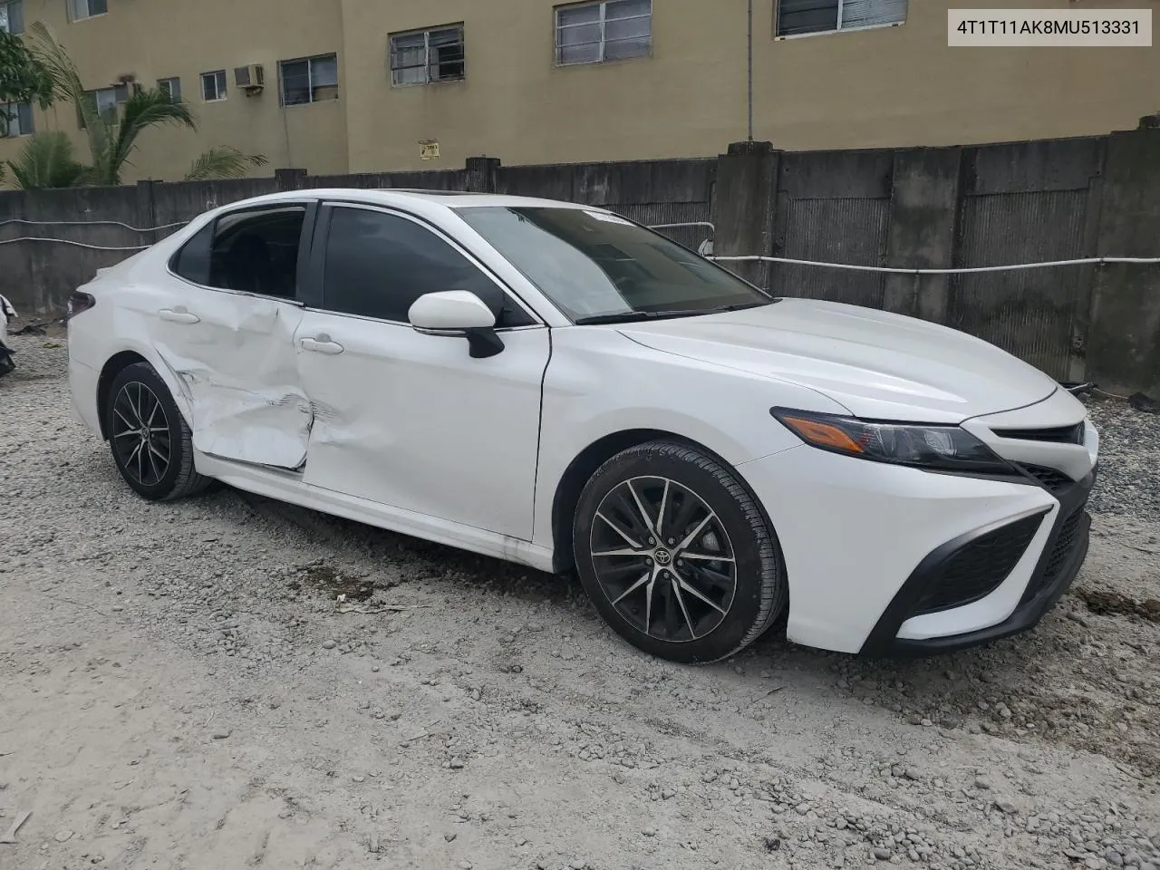 2021 Toyota Camry Se VIN: 4T1T11AK8MU513331 Lot: 77713964