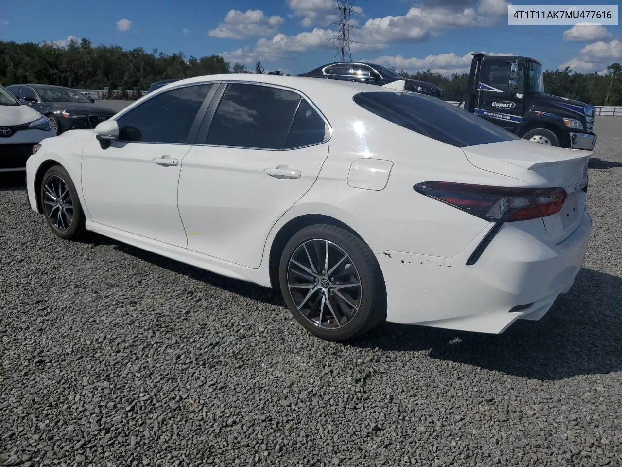 2021 Toyota Camry Se VIN: 4T1T11AK7MU477616 Lot: 78105404