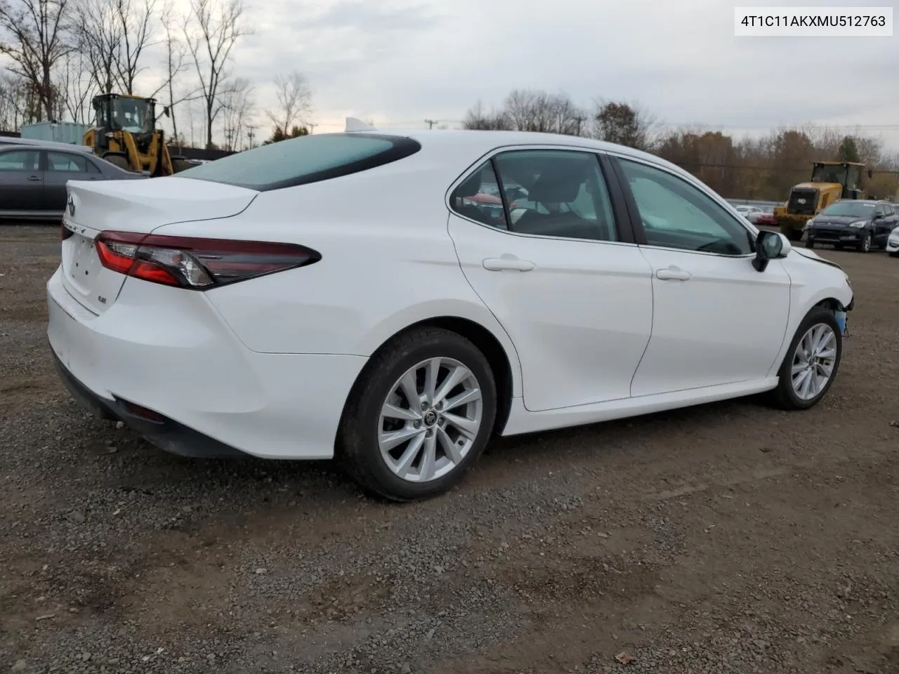 2021 Toyota Camry Le VIN: 4T1C11AKXMU512763 Lot: 78293414