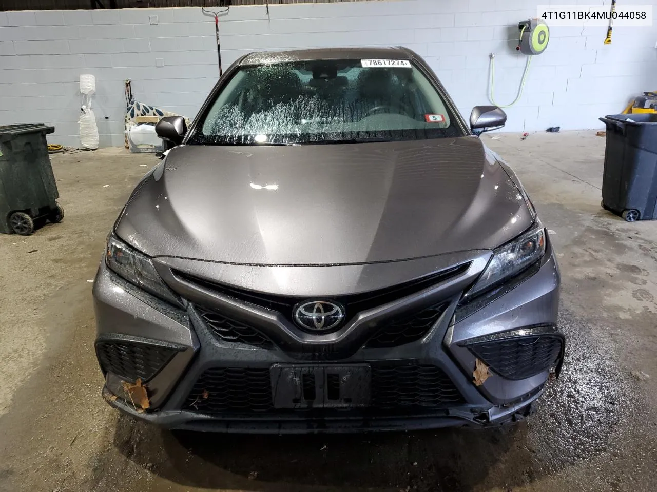 2021 Toyota Camry Se VIN: 4T1G11BK4MU044058 Lot: 78617274