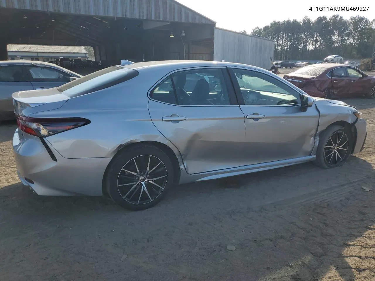 2021 Toyota Camry Se VIN: 4T1G11AK9MU469227 Lot: 78782834