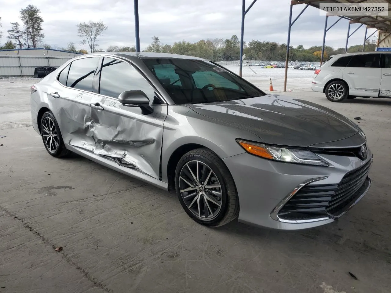 2021 Toyota Camry Xle VIN: 4T1F11AK6MU427352 Lot: 78844204