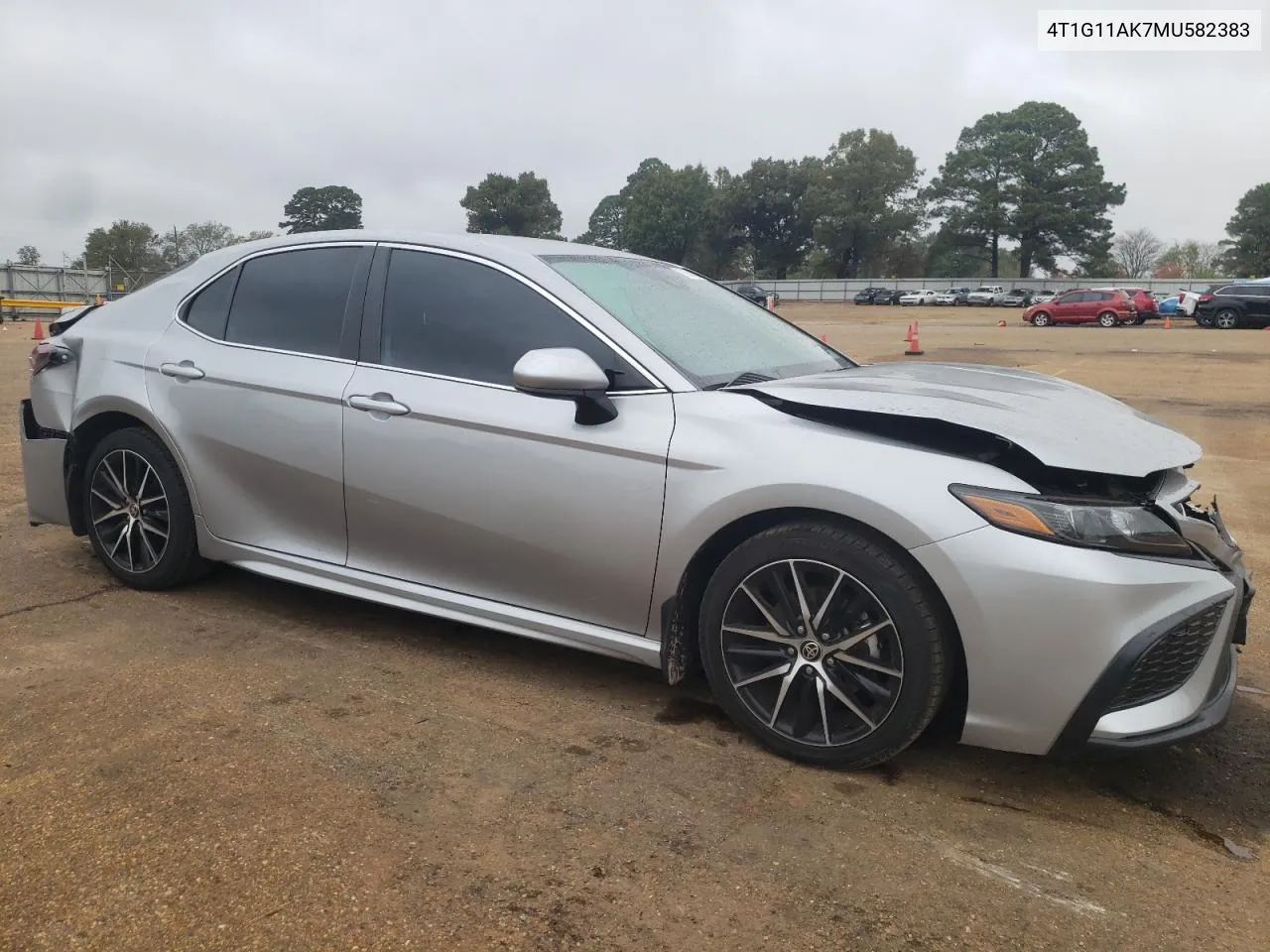 2021 Toyota Camry Se VIN: 4T1G11AK7MU582383 Lot: 78954924