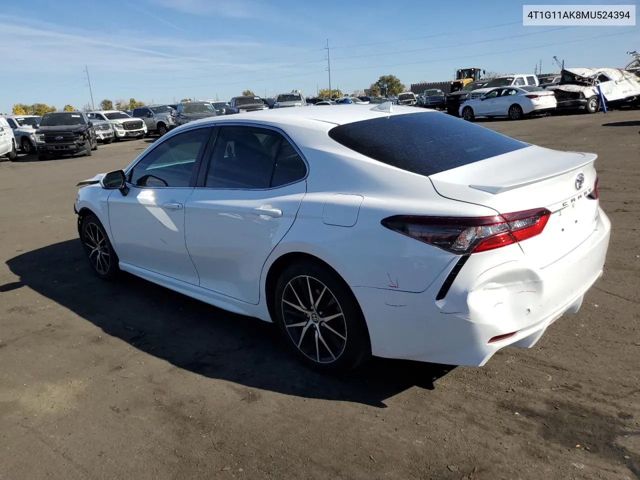 2021 Toyota Camry Se VIN: 4T1G11AK8MU524394 Lot: 79023704