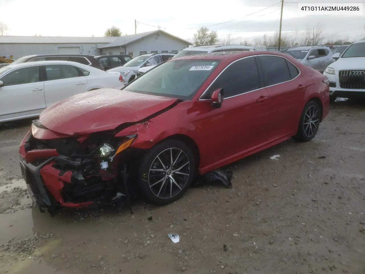 4T1G11AK2MU449286 2021 Toyota Camry Se