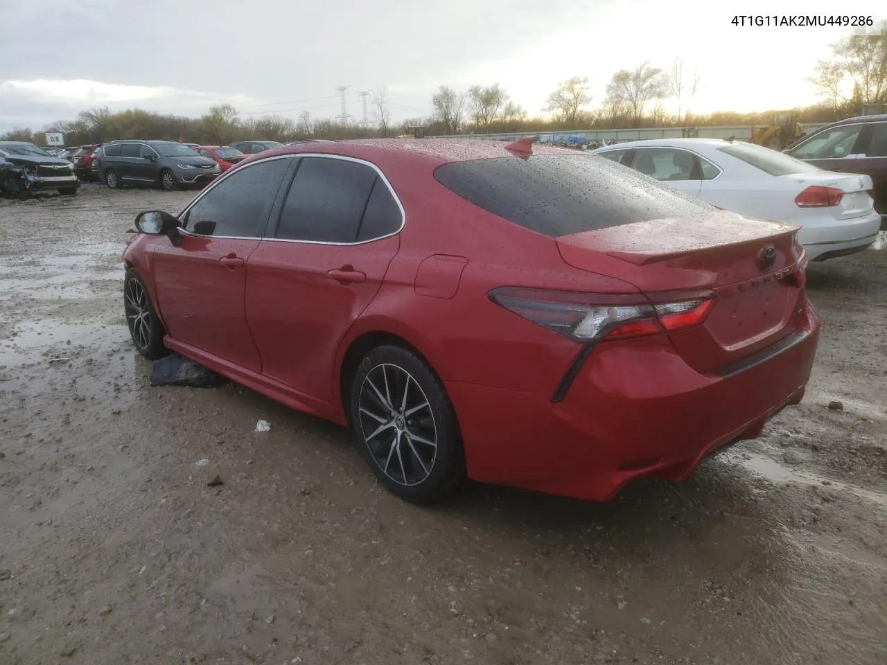 4T1G11AK2MU449286 2021 Toyota Camry Se