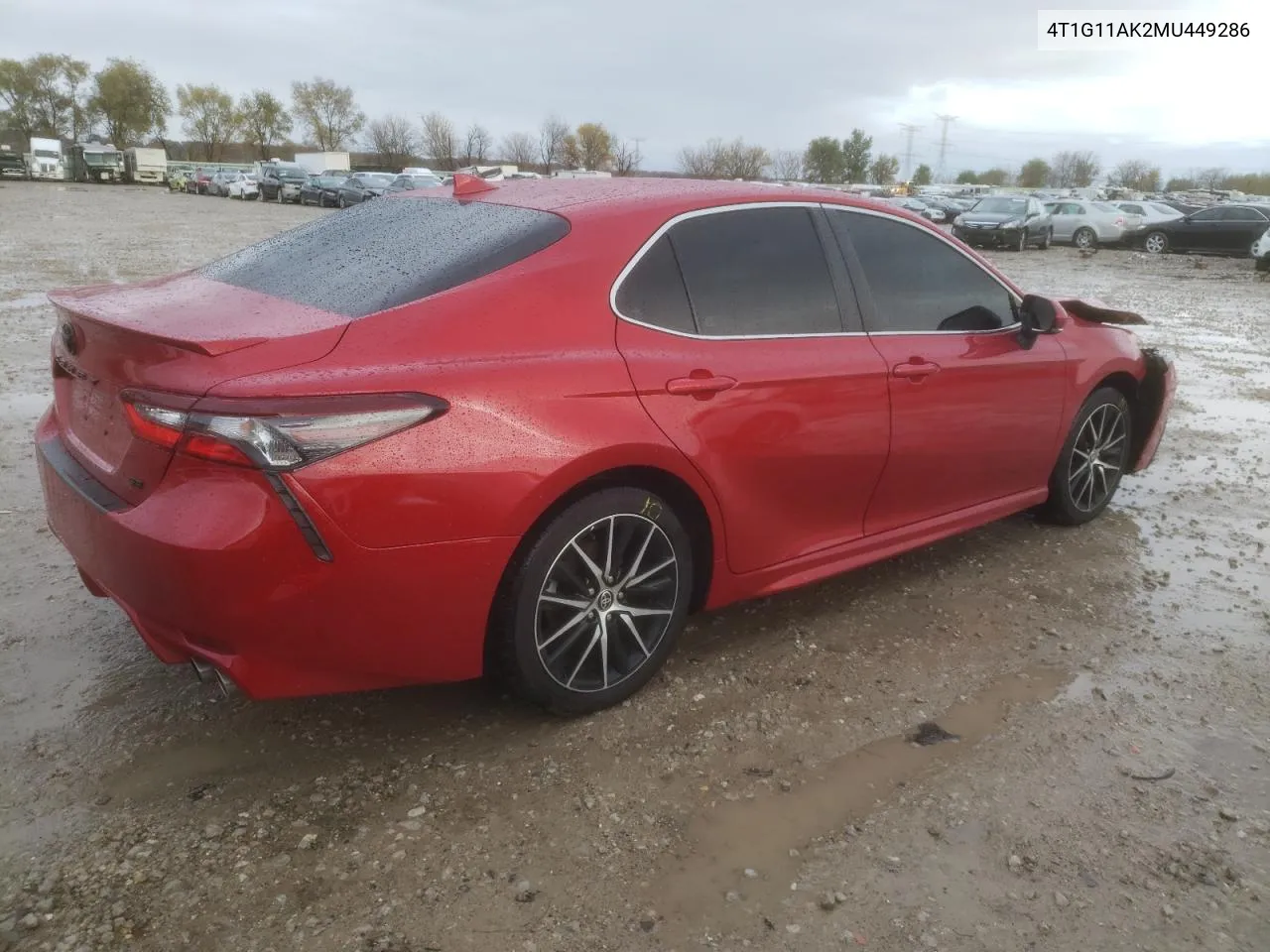 4T1G11AK2MU449286 2021 Toyota Camry Se