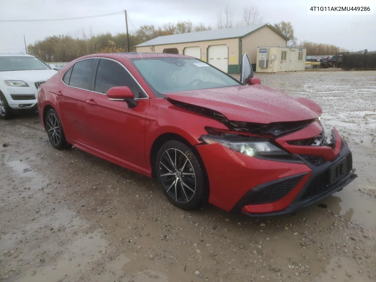 4T1G11AK2MU449286 2021 Toyota Camry Se