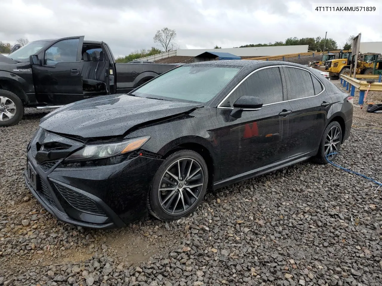 2021 Toyota Camry Se VIN: 4T1T11AK4MU571839 Lot: 79255034