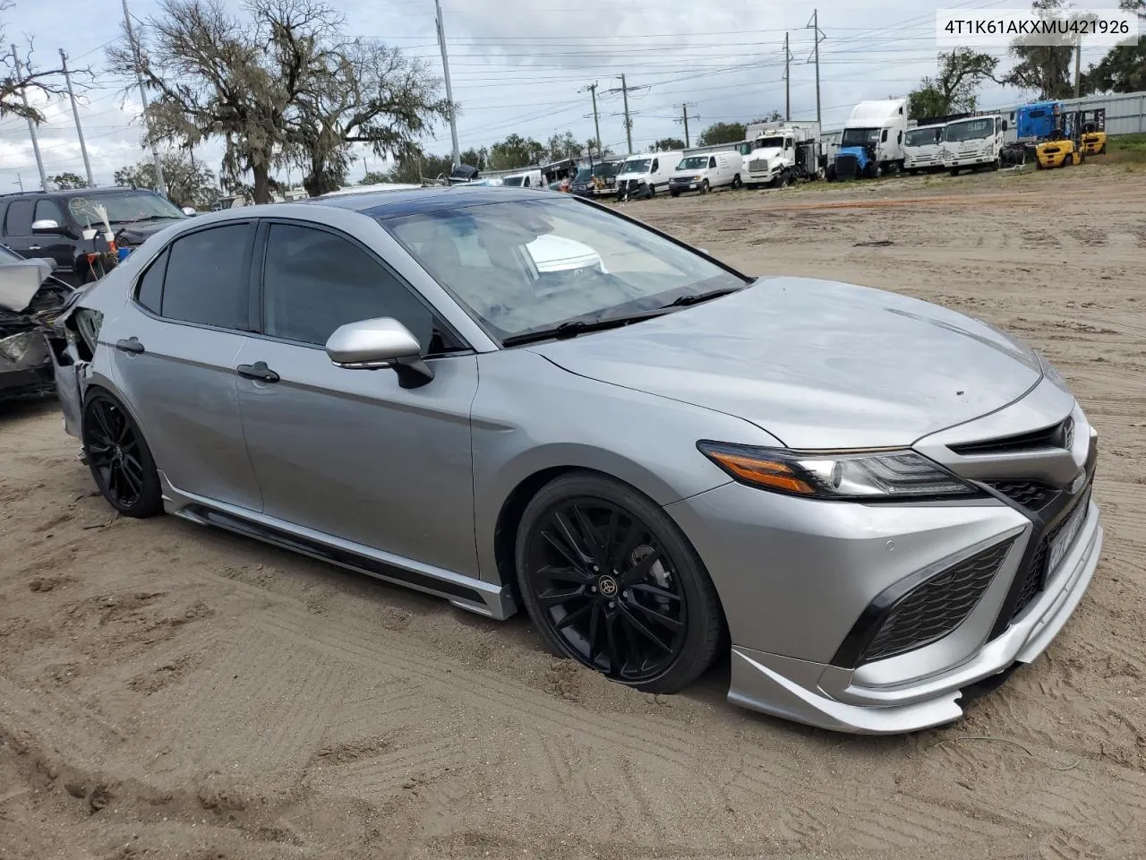 2021 Toyota Camry Xse VIN: 4T1K61AKXMU421926 Lot: 79439264