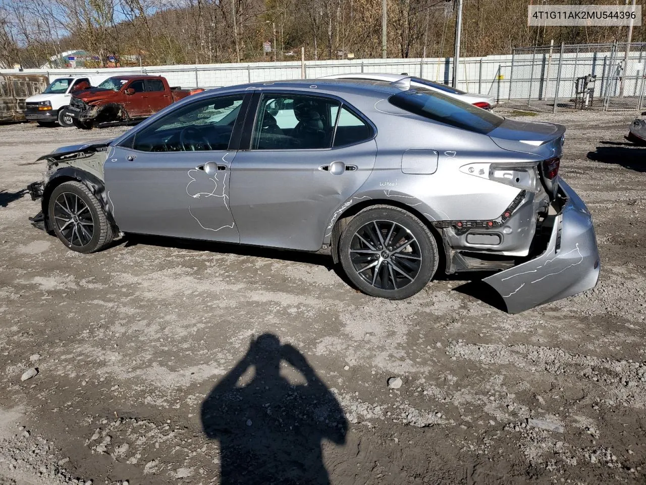 2021 Toyota Camry Se VIN: 4T1G11AK2MU544396 Lot: 79843594