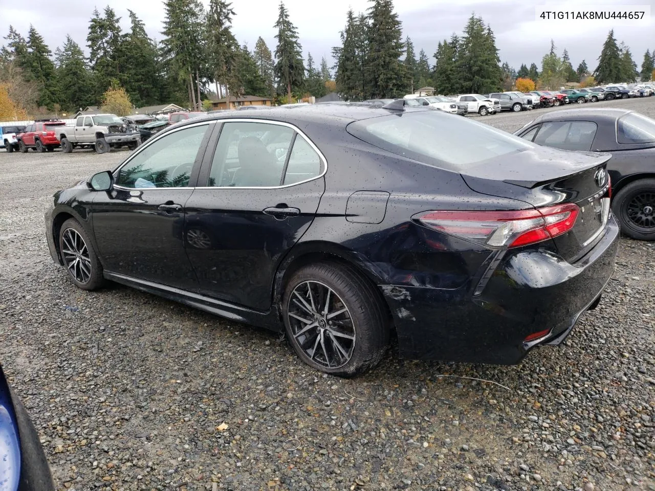 2021 Toyota Camry Se VIN: 4T1G11AK8MU444657 Lot: 79943524