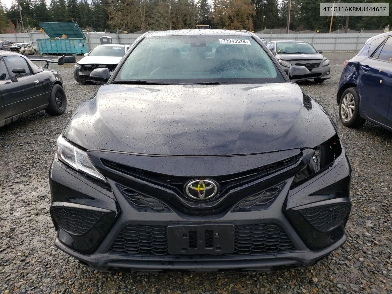 2021 Toyota Camry Se VIN: 4T1G11AK8MU444657 Lot: 79943524