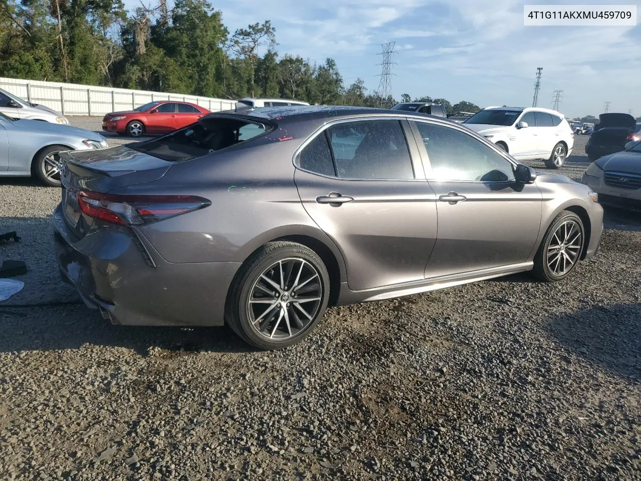 2021 Toyota Camry Se VIN: 4T1G11AKXMU459709 Lot: 80368274