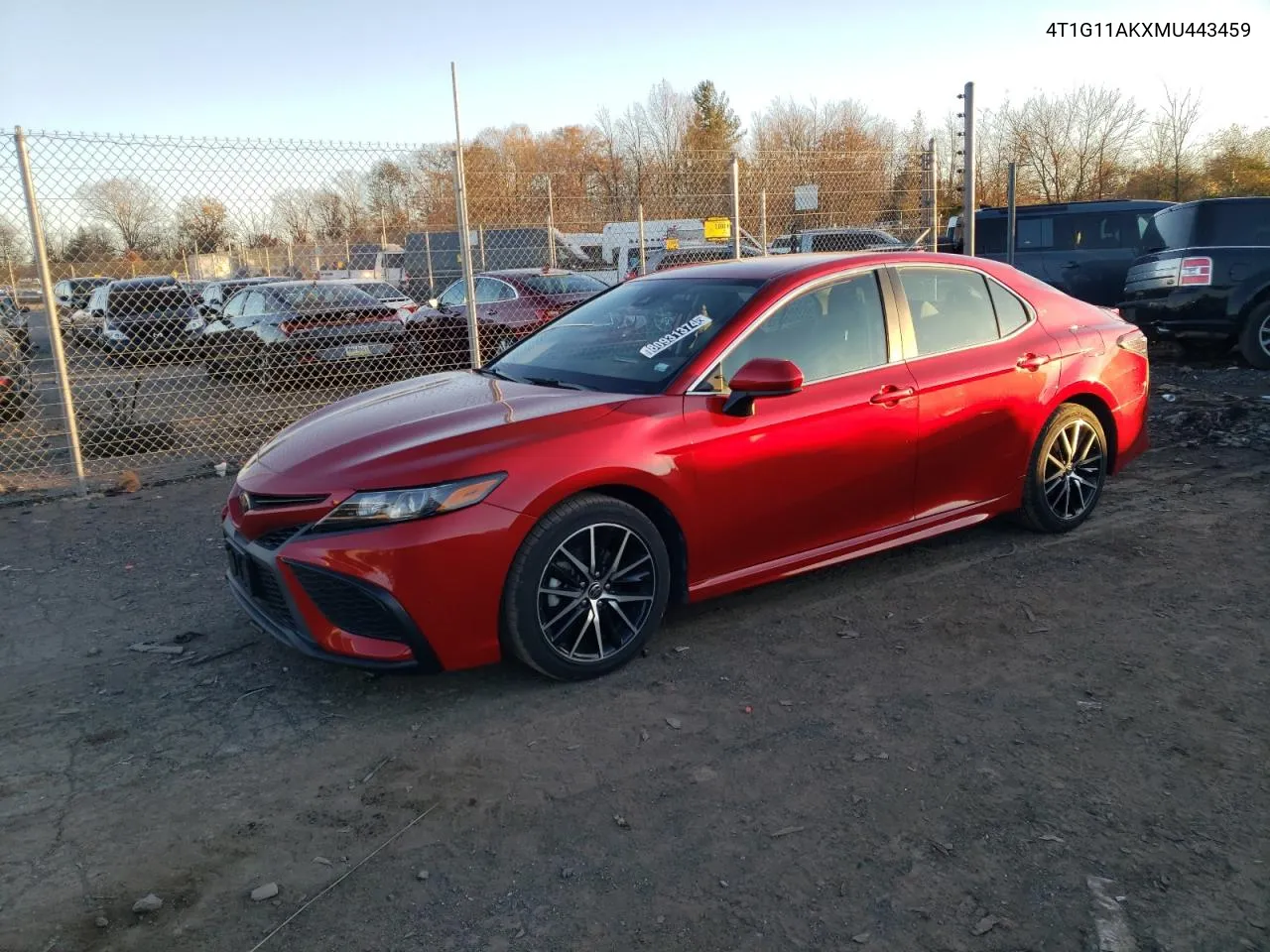 2021 Toyota Camry Se VIN: 4T1G11AKXMU443459 Lot: 80931374