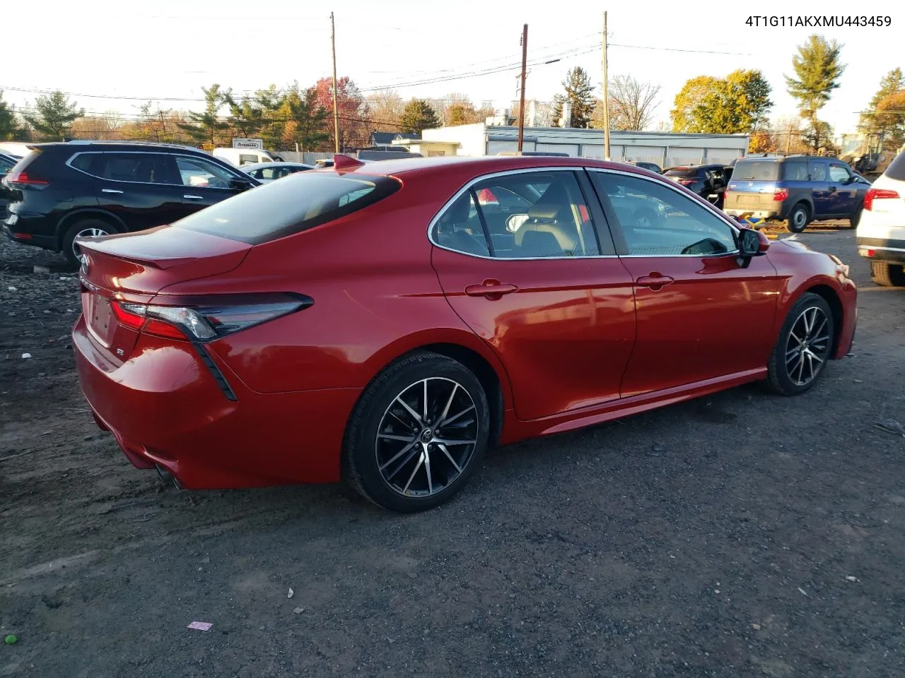 2021 Toyota Camry Se VIN: 4T1G11AKXMU443459 Lot: 80931374