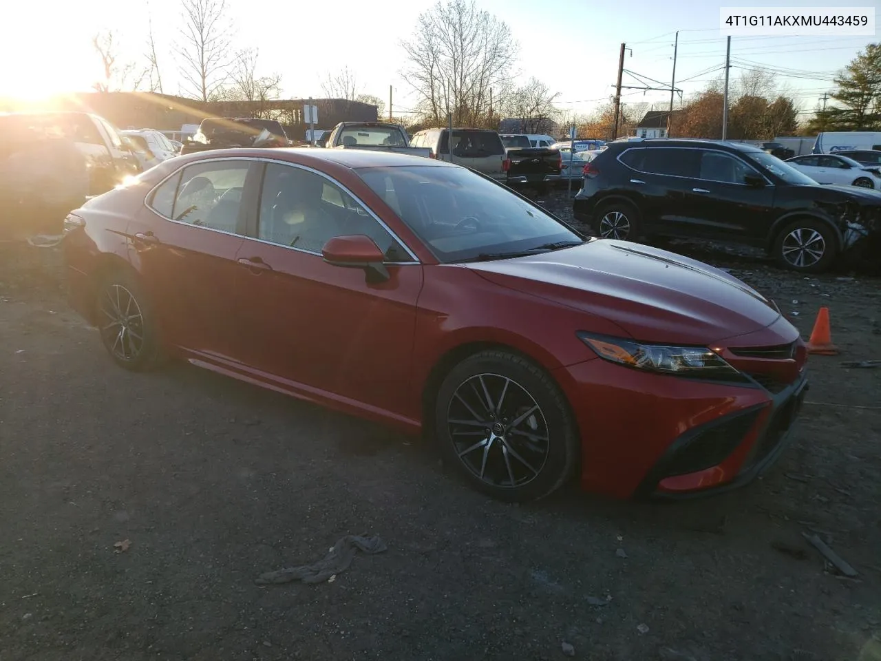 2021 Toyota Camry Se VIN: 4T1G11AKXMU443459 Lot: 80931374