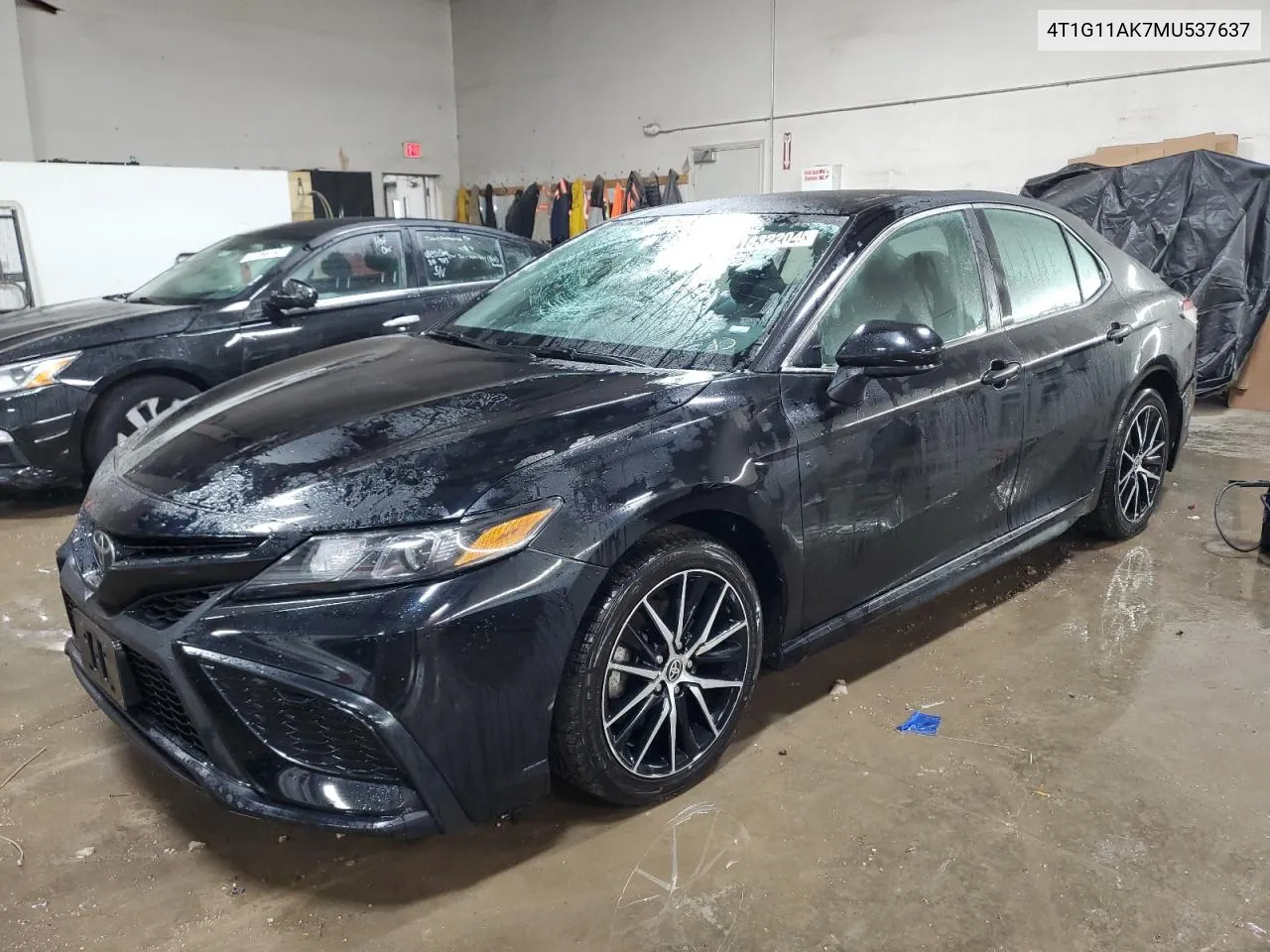 2021 Toyota Camry Se VIN: 4T1G11AK7MU537637 Lot: 81832204