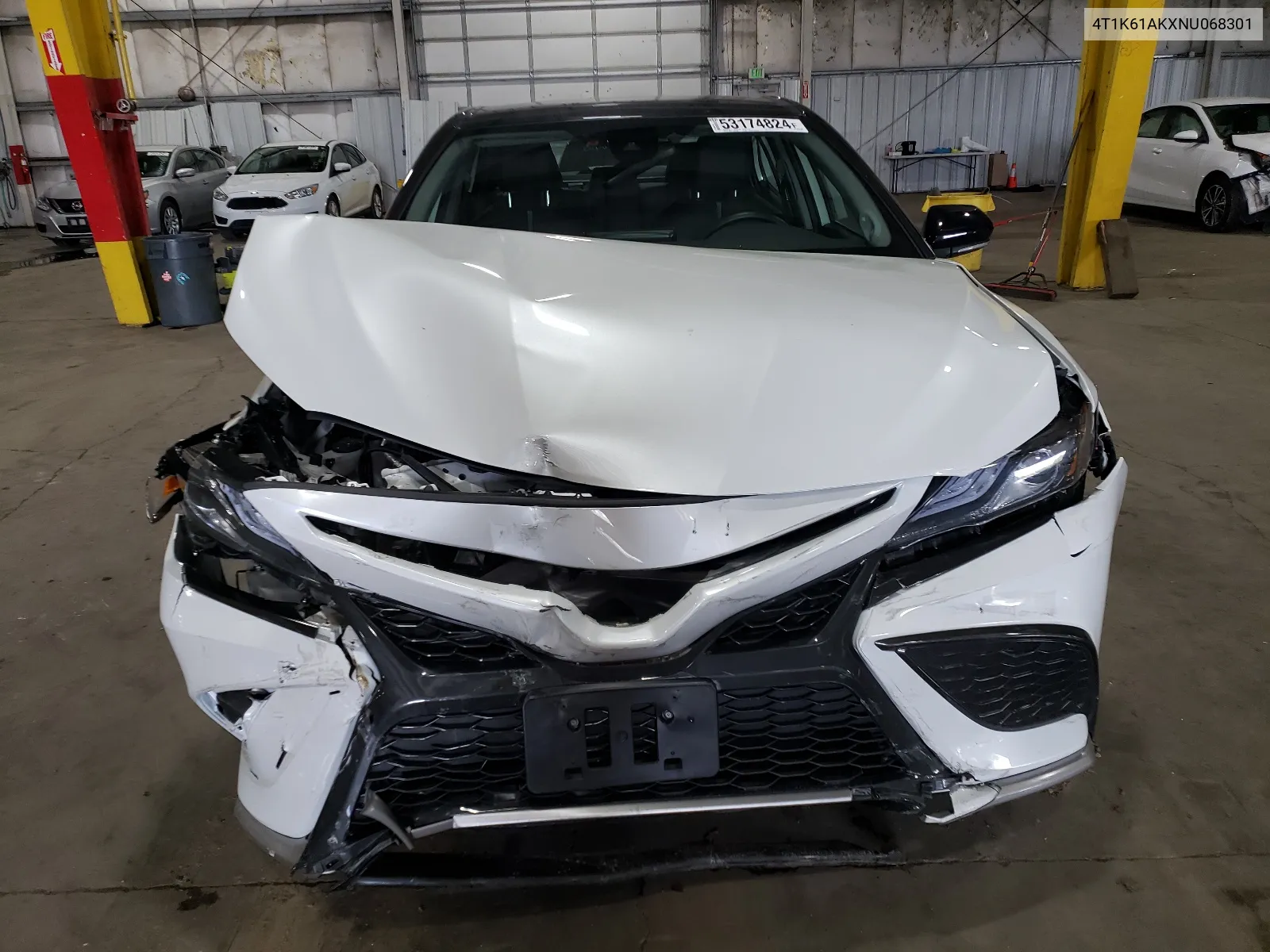 2022 Toyota Camry Xse VIN: 4T1K61AKXNU068301 Lot: 53174824