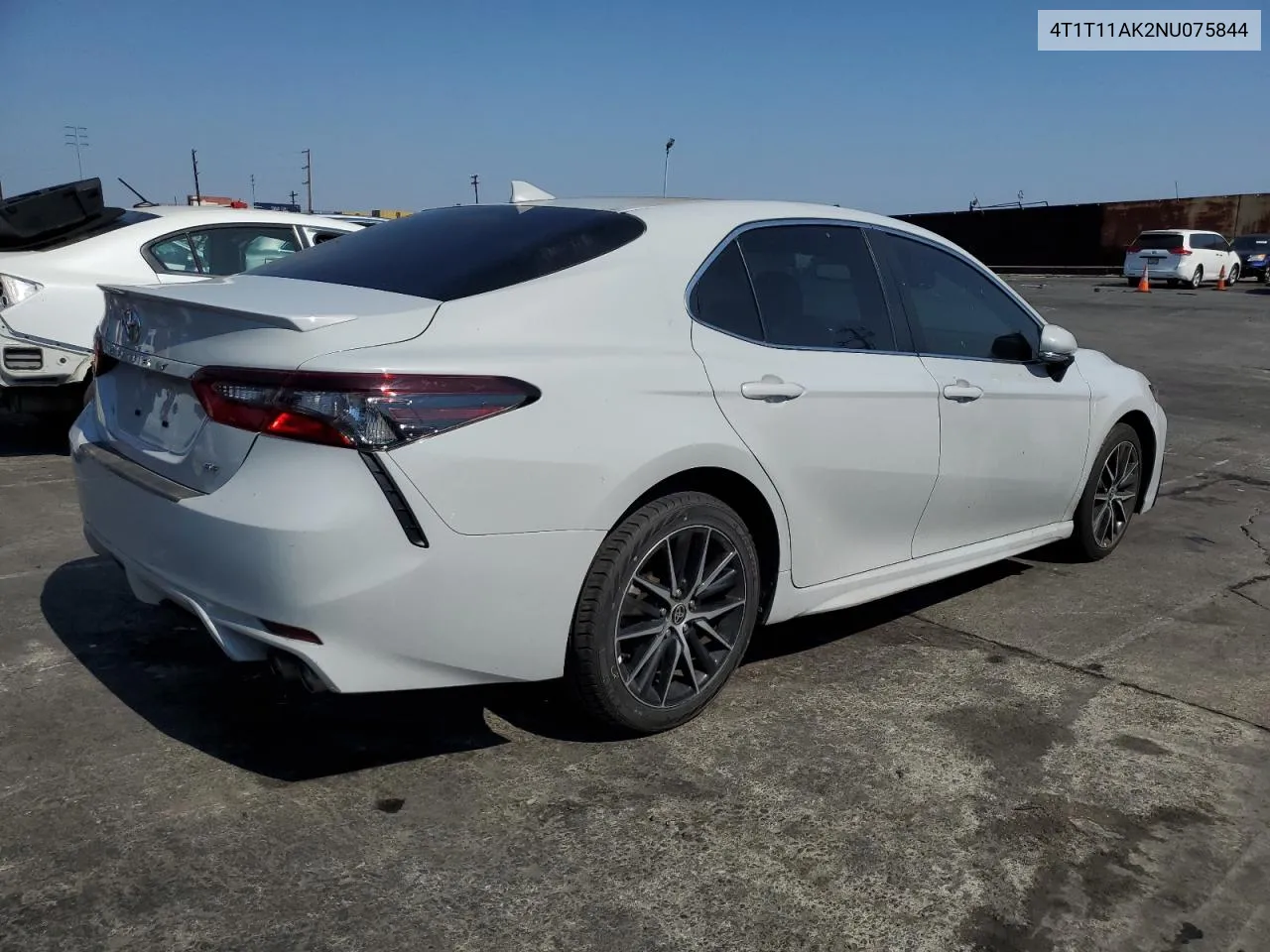 2022 Toyota Camry Se VIN: 4T1T11AK2NU075844 Lot: 54918954