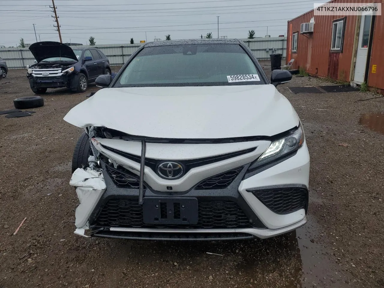 2022 Toyota Camry Trd VIN: 4T1KZ1AKXNU066796 Lot: 59828534