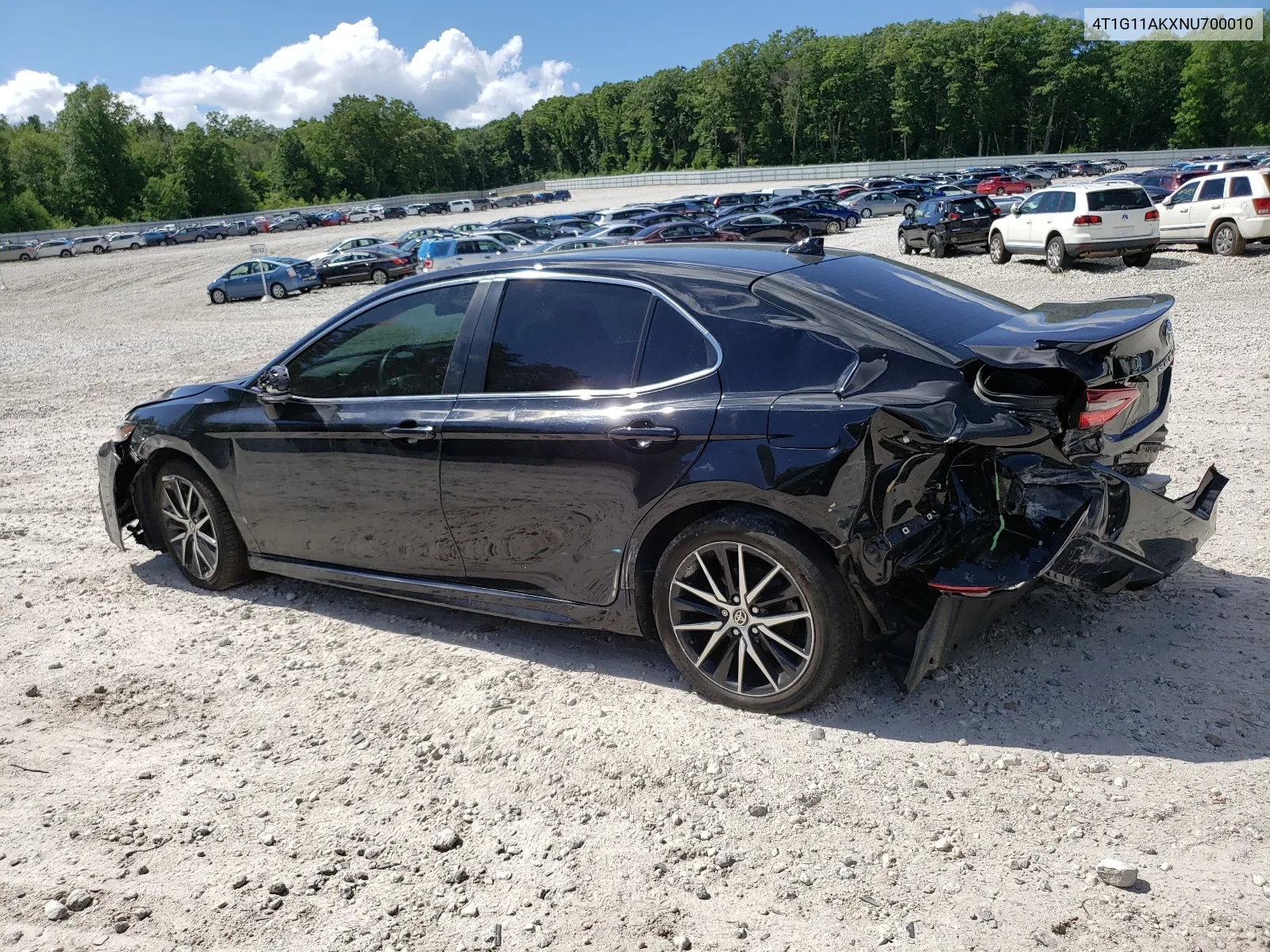 4T1G11AKXNU700010 2022 Toyota Camry Se