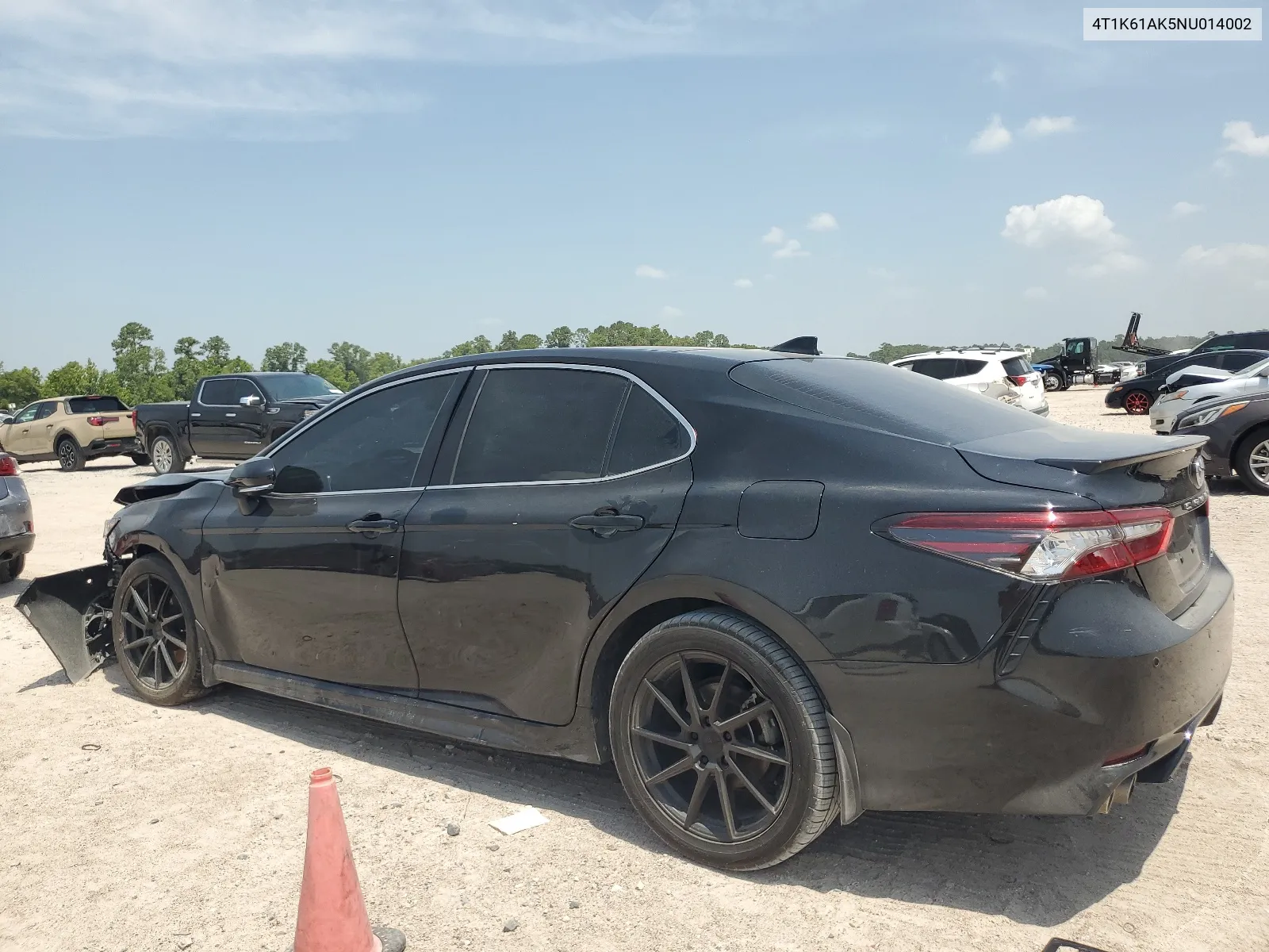 2022 Toyota Camry Xse VIN: 4T1K61AK5NU014002 Lot: 61804144