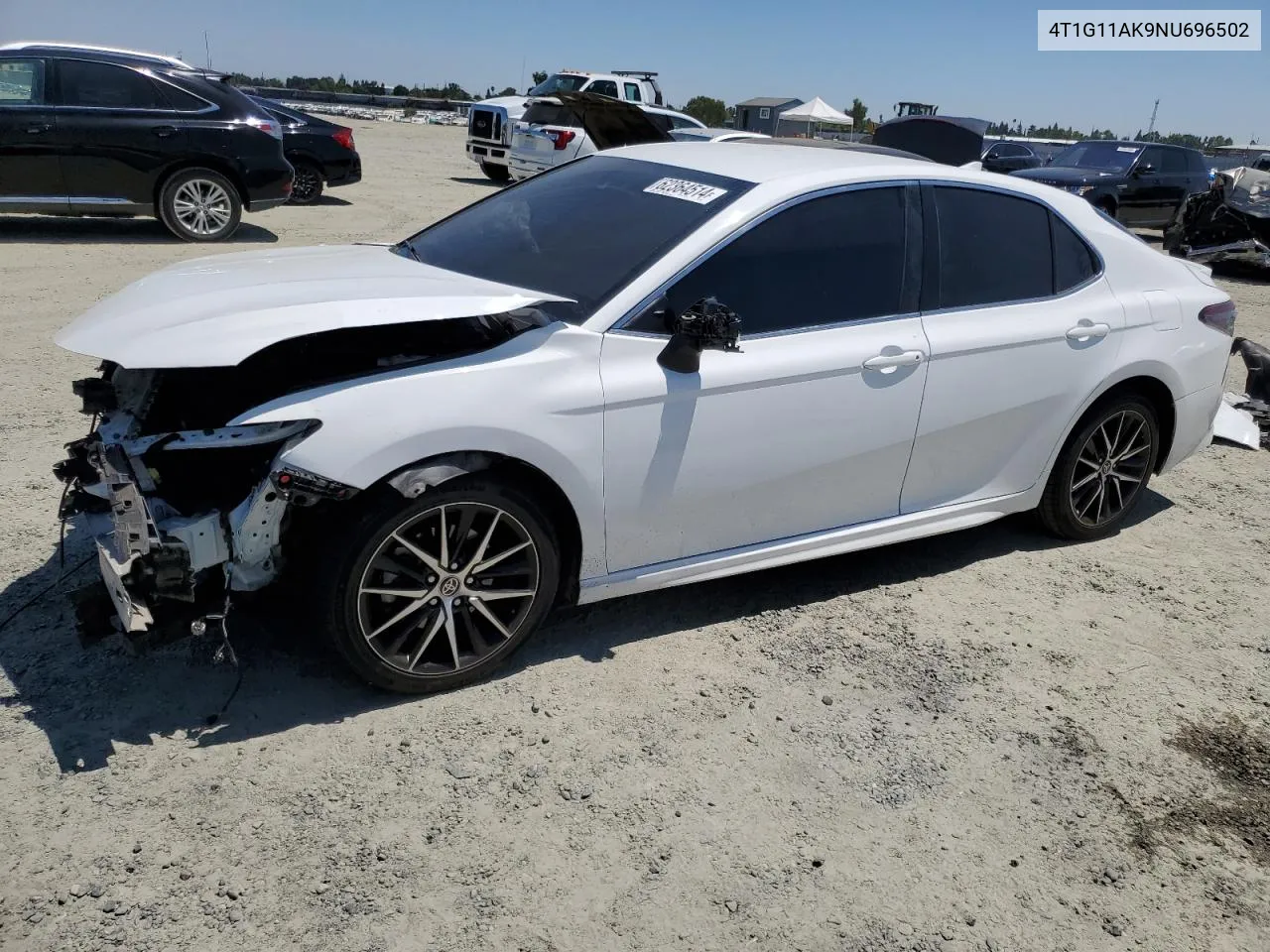 4T1G11AK9NU696502 2022 Toyota Camry Se