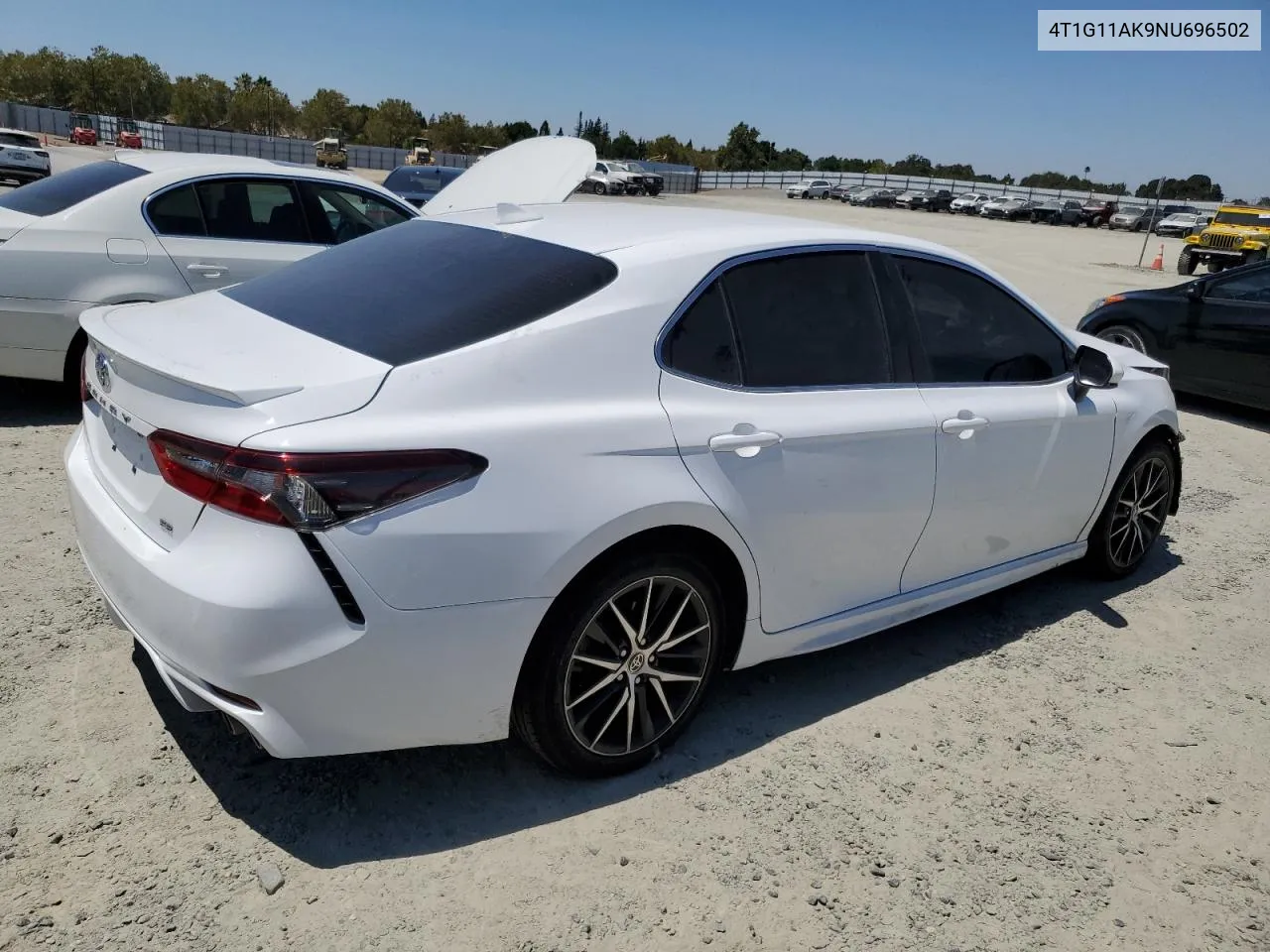 2022 Toyota Camry Se VIN: 4T1G11AK9NU696502 Lot: 62364514