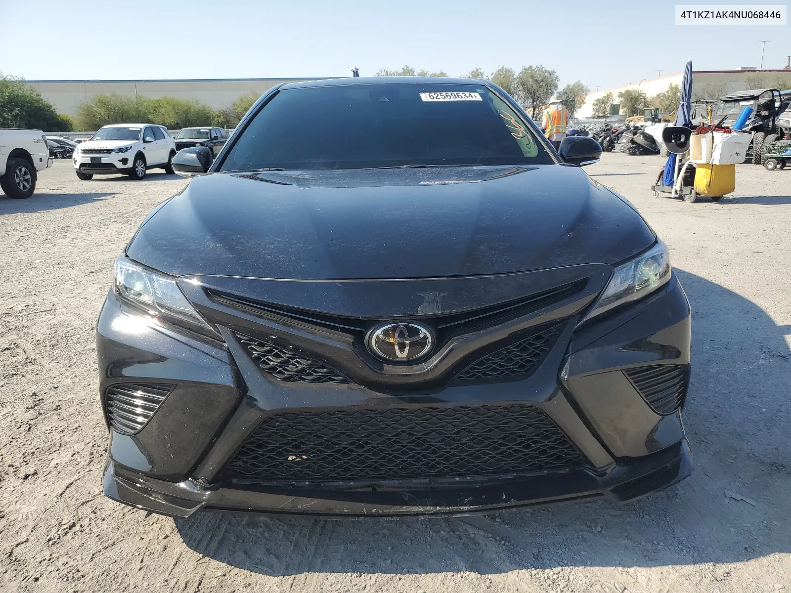 2022 Toyota Camry Trd VIN: 4T1KZ1AK4NU068446 Lot: 62569634