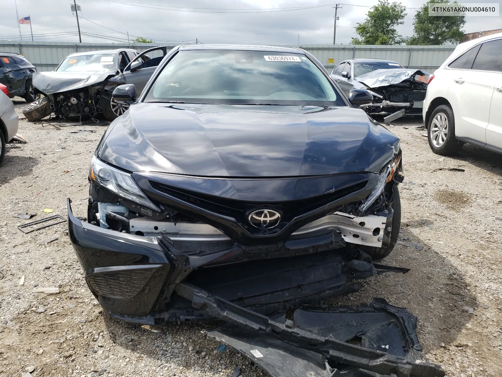 4T1K61AK0NU004610 2022 Toyota Camry Xse