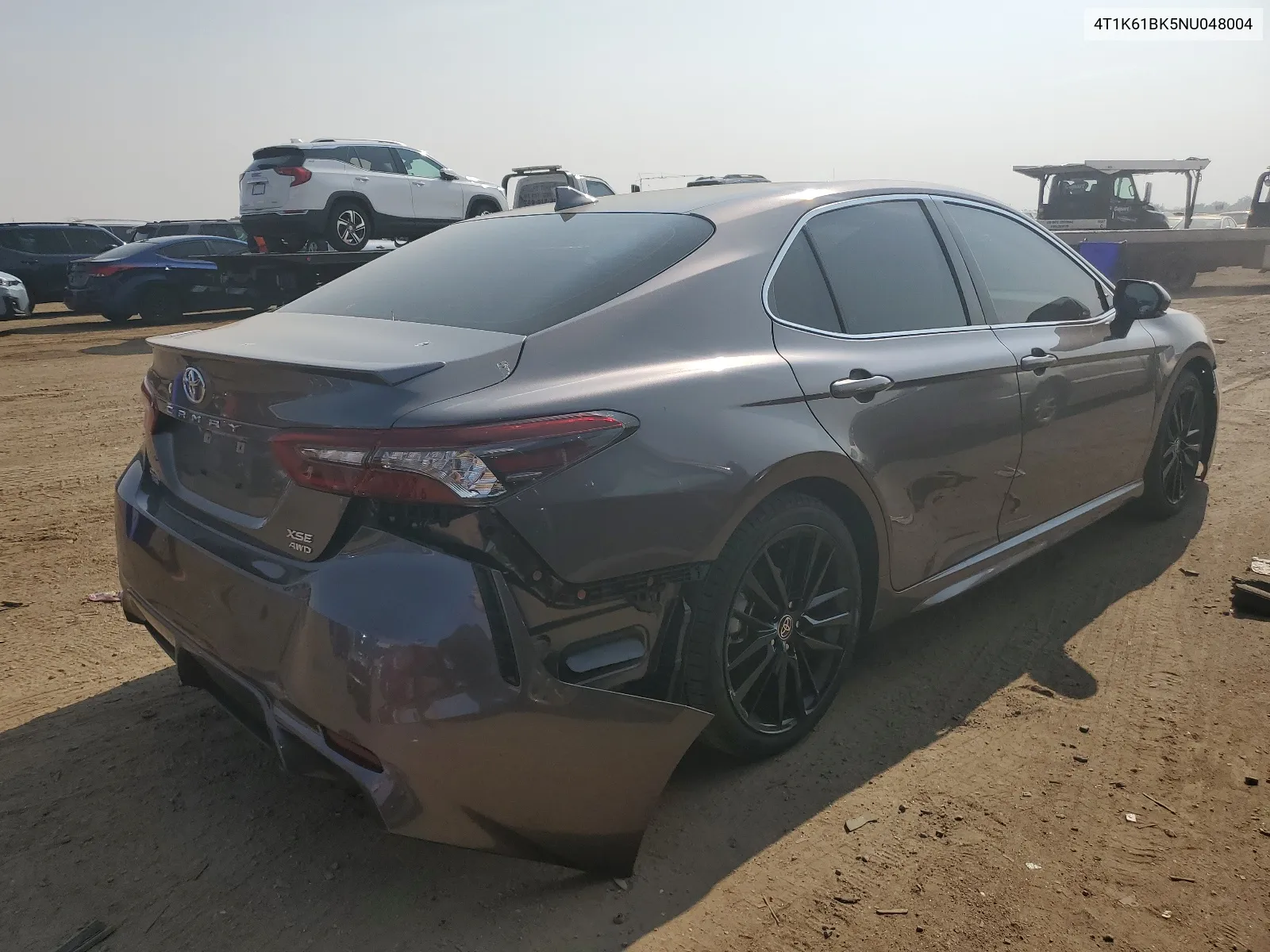 2022 Toyota Camry Xse VIN: 4T1K61BK5NU048004 Lot: 64119044