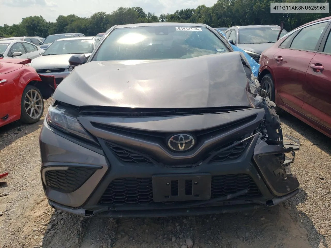 2022 Toyota Camry Se VIN: 4T1G11AK8NU625968 Lot: 64413174