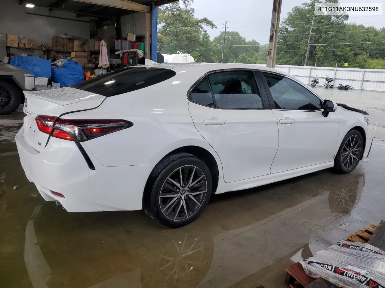 2022 Toyota Camry Se VIN: 4T1G11AK3NU632598 Lot: 65180244