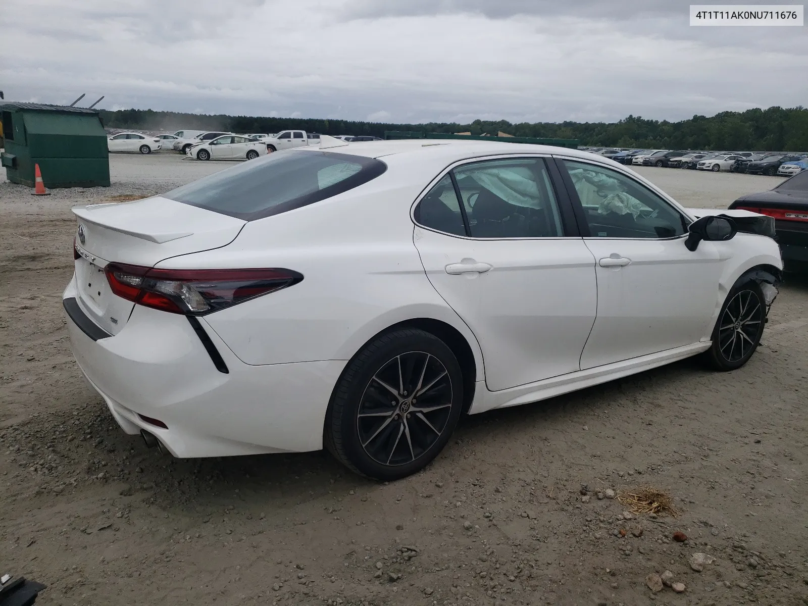 4T1T11AK0NU711676 2022 Toyota Camry Se