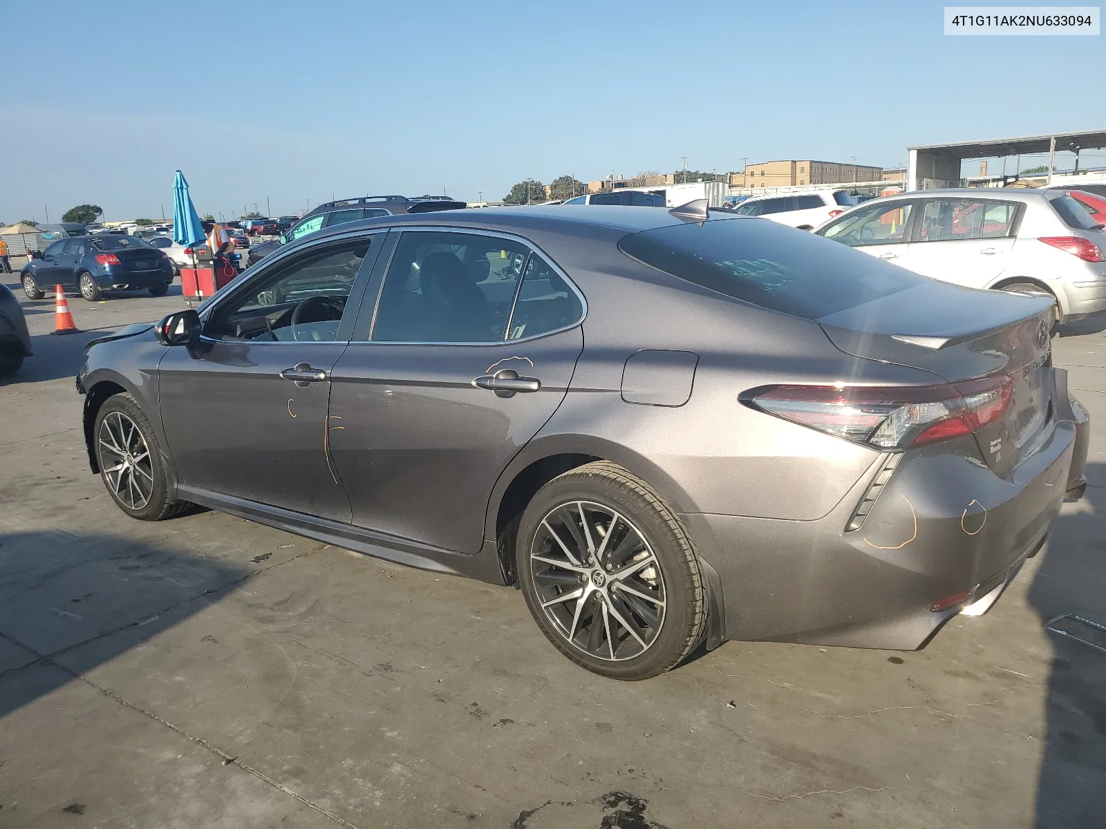 2022 Toyota Camry Se VIN: 4T1G11AK2NU633094 Lot: 67089874