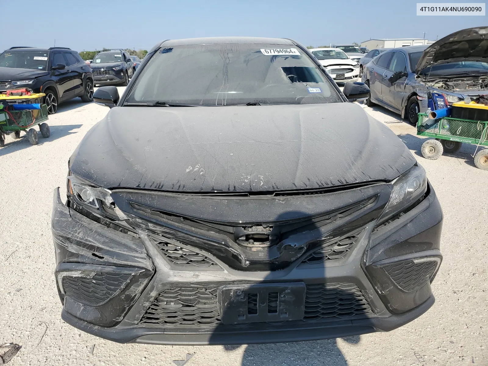 2022 Toyota Camry Se VIN: 4T1G11AK4NU690090 Lot: 67794964