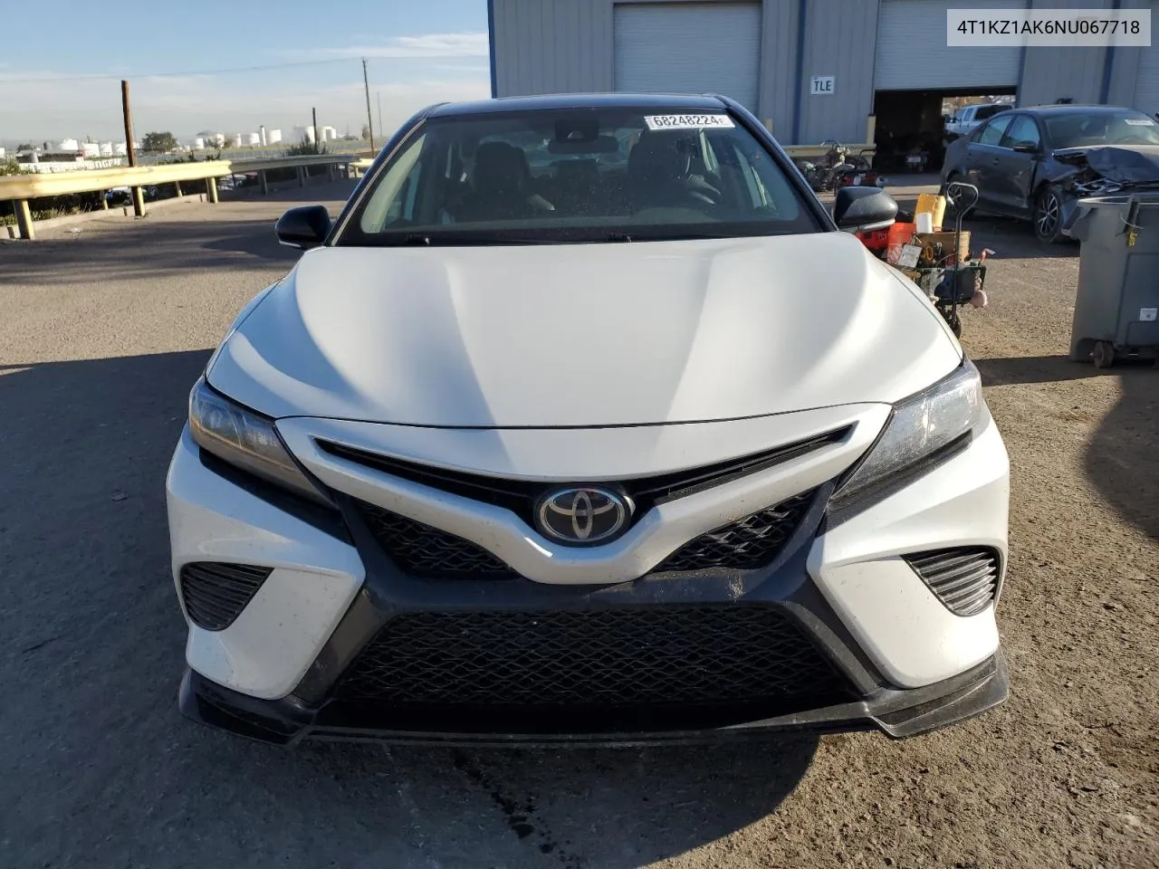 2022 Toyota Camry Trd VIN: 4T1KZ1AK6NU067718 Lot: 68248224