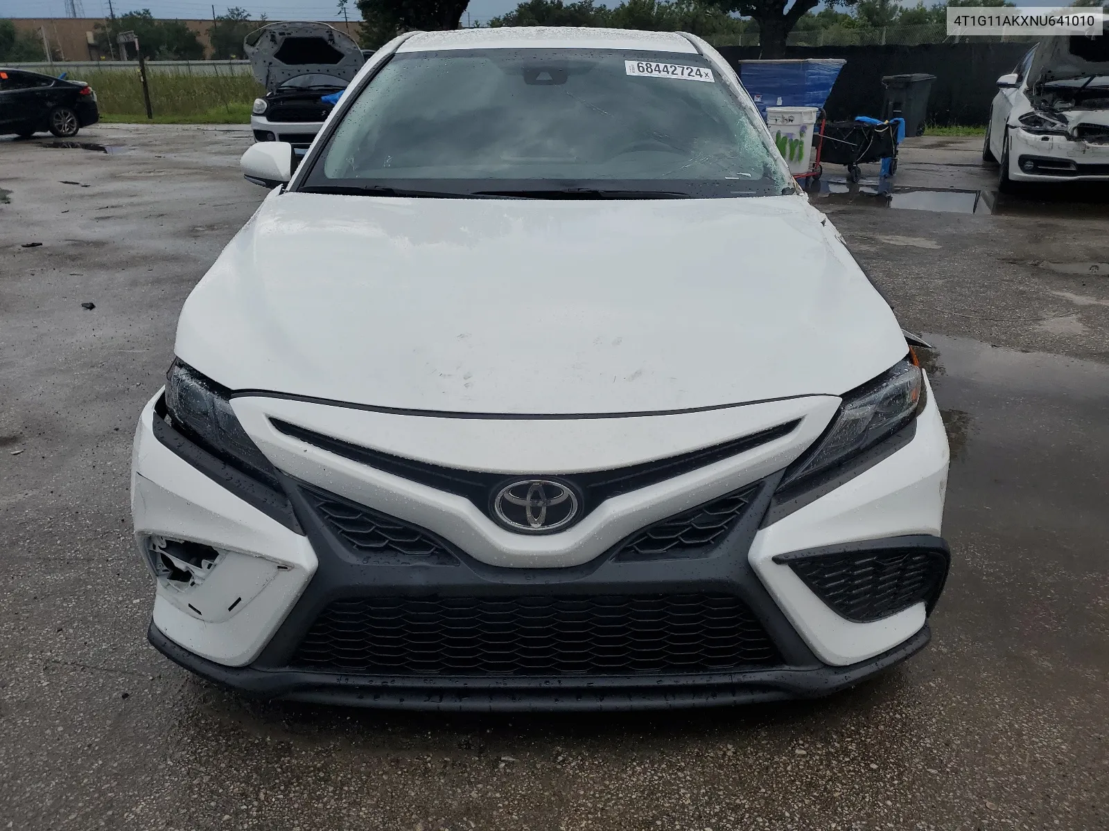 2022 Toyota Camry Se VIN: 4T1G11AKXNU641010 Lot: 68442724