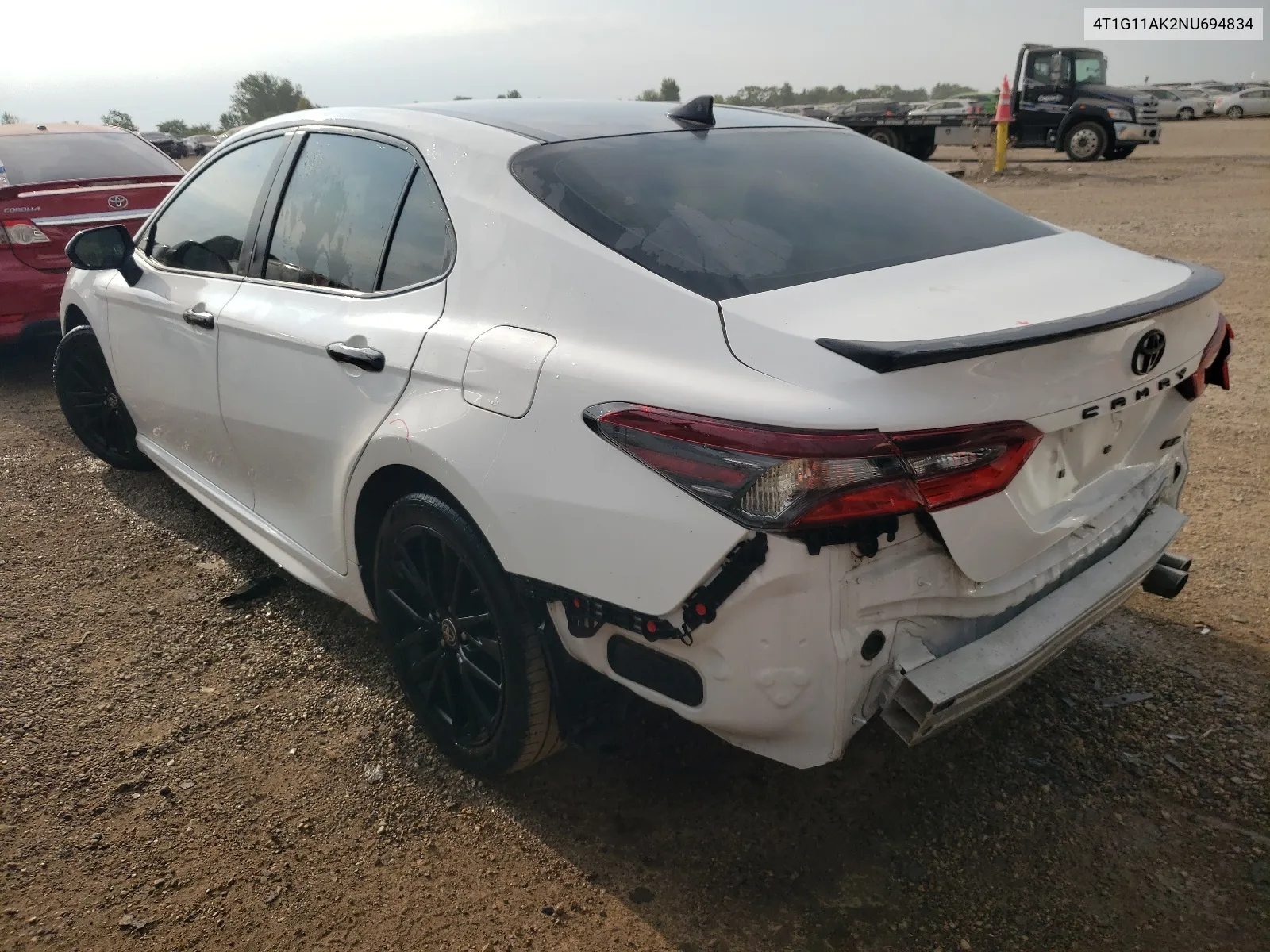 2022 Toyota Camry Se VIN: 4T1G11AK2NU694834 Lot: 68568694