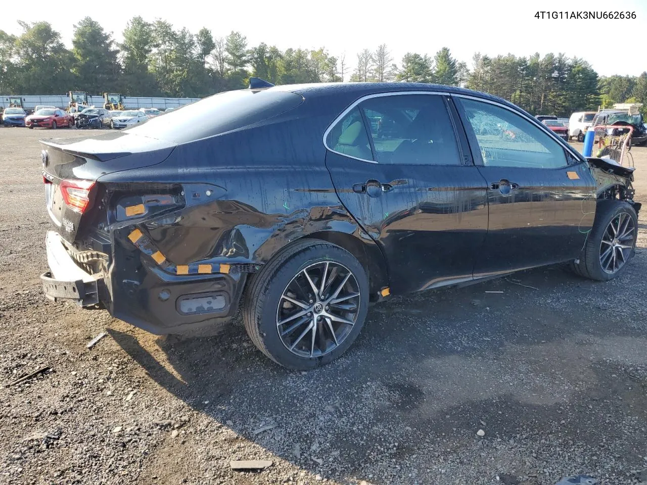 4T1G11AK3NU662636 2022 Toyota Camry Se