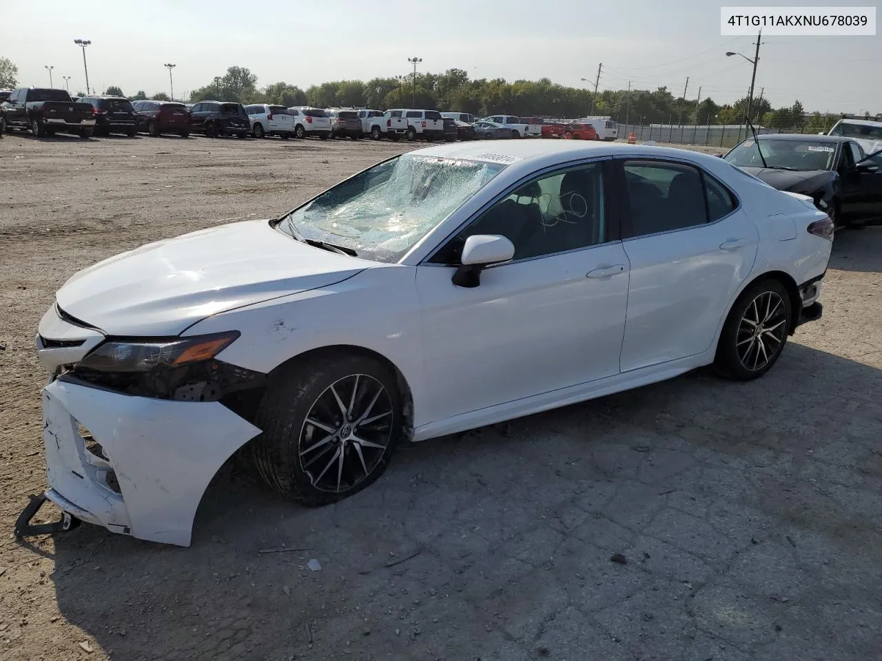 2022 Toyota Camry Se VIN: 4T1G11AKXNU678039 Lot: 69093814