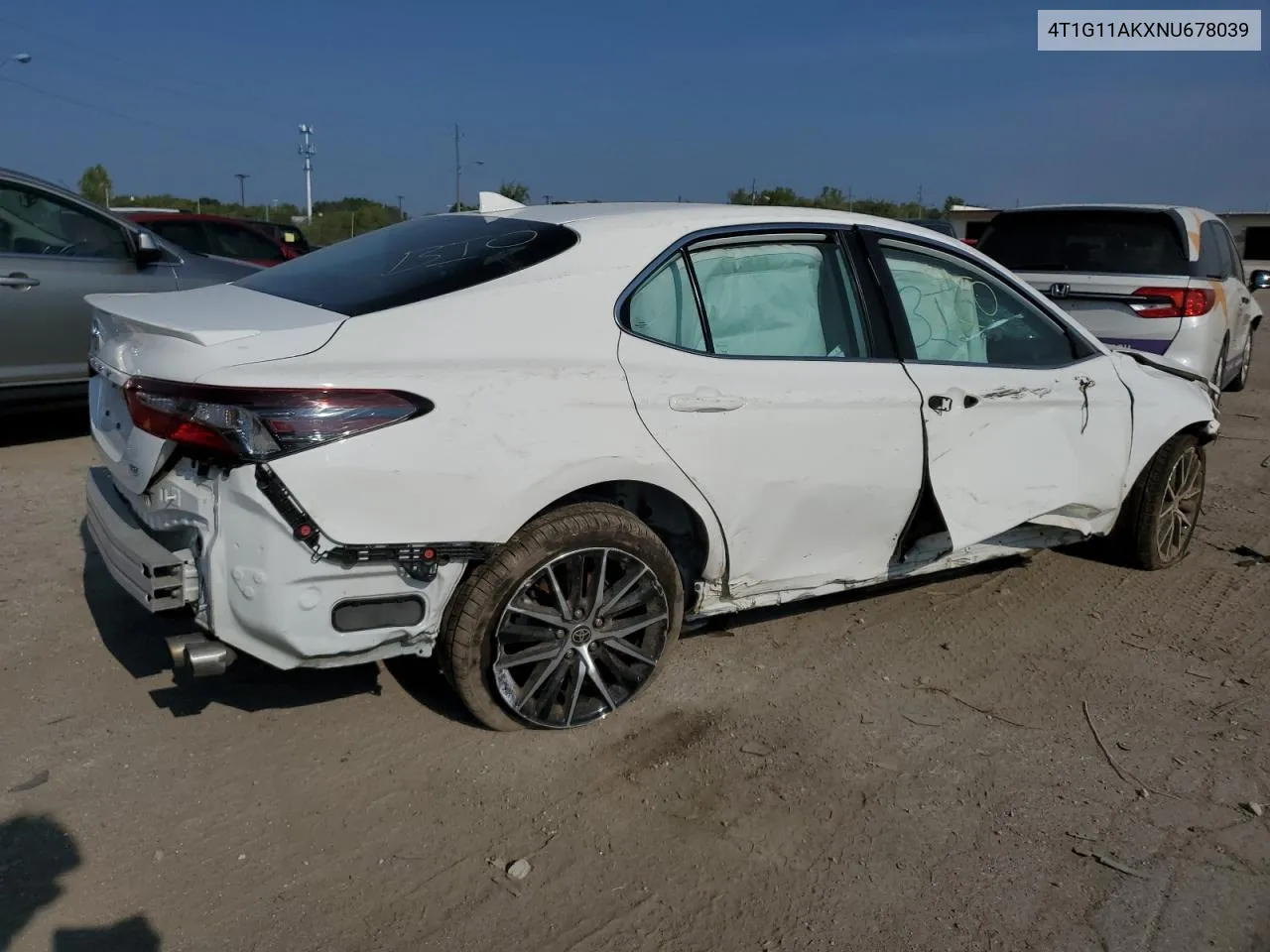 2022 Toyota Camry Se VIN: 4T1G11AKXNU678039 Lot: 69093814