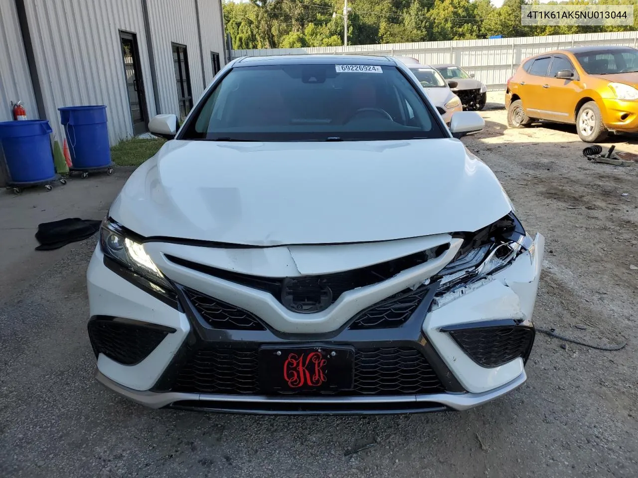 2022 Toyota Camry Xse VIN: 4T1K61AK5NU013044 Lot: 69226924