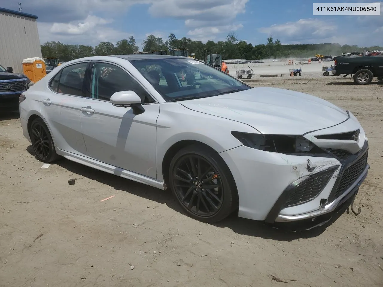 2022 Toyota Camry Xse VIN: 4T1K61AK4NU006540 Lot: 69483794