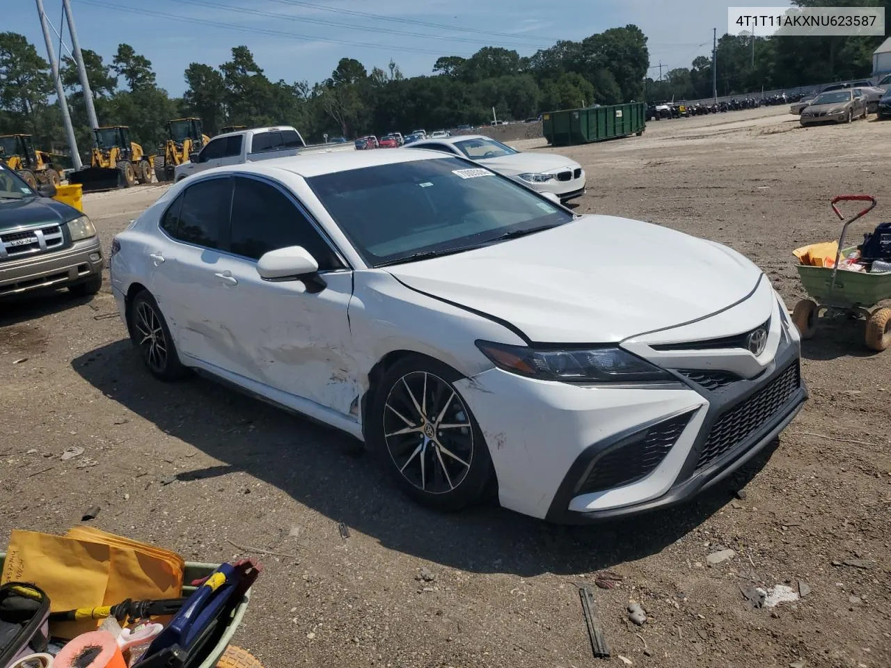 4T1T11AKXNU623587 2022 Toyota Camry Se