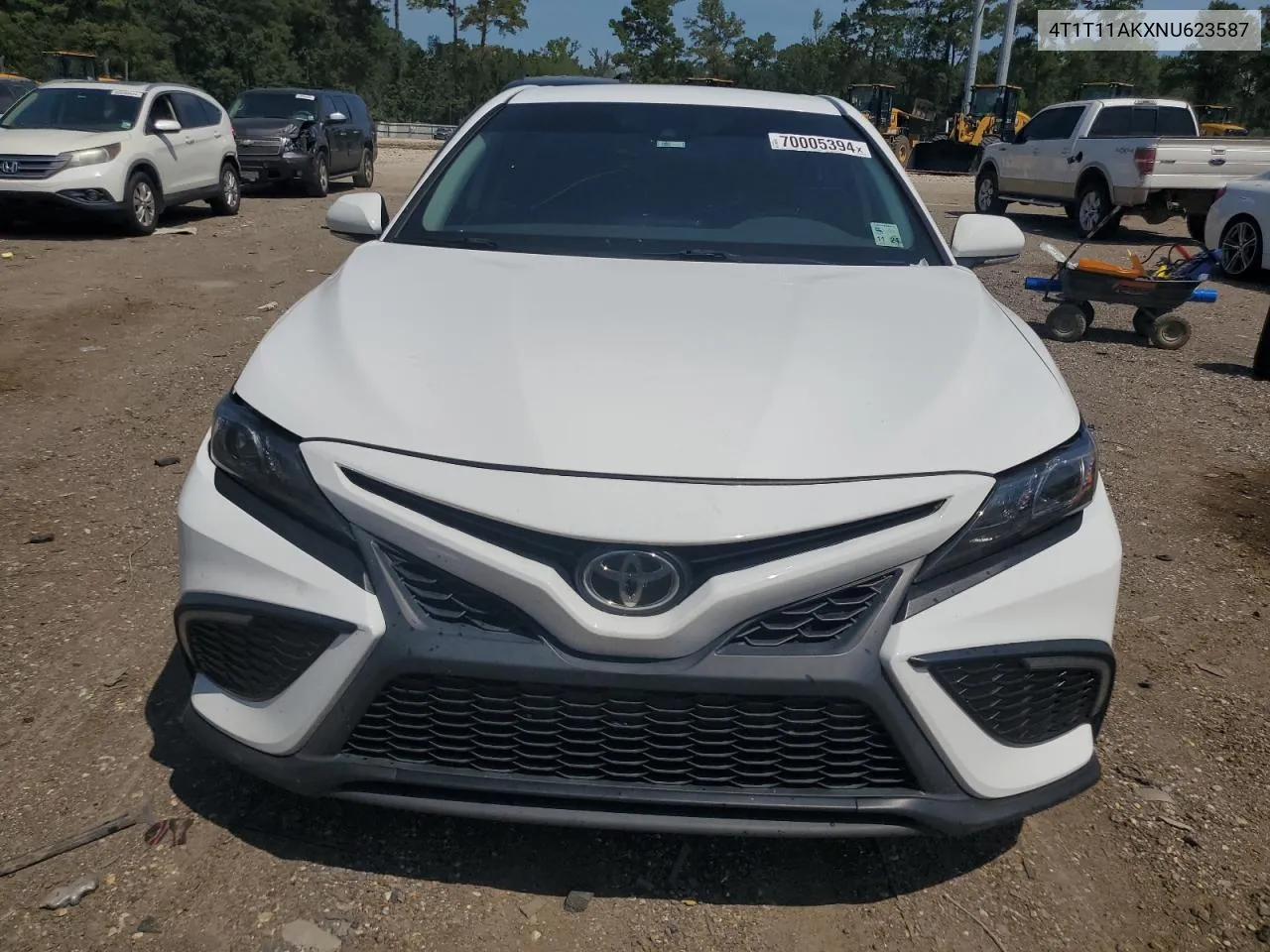 4T1T11AKXNU623587 2022 Toyota Camry Se