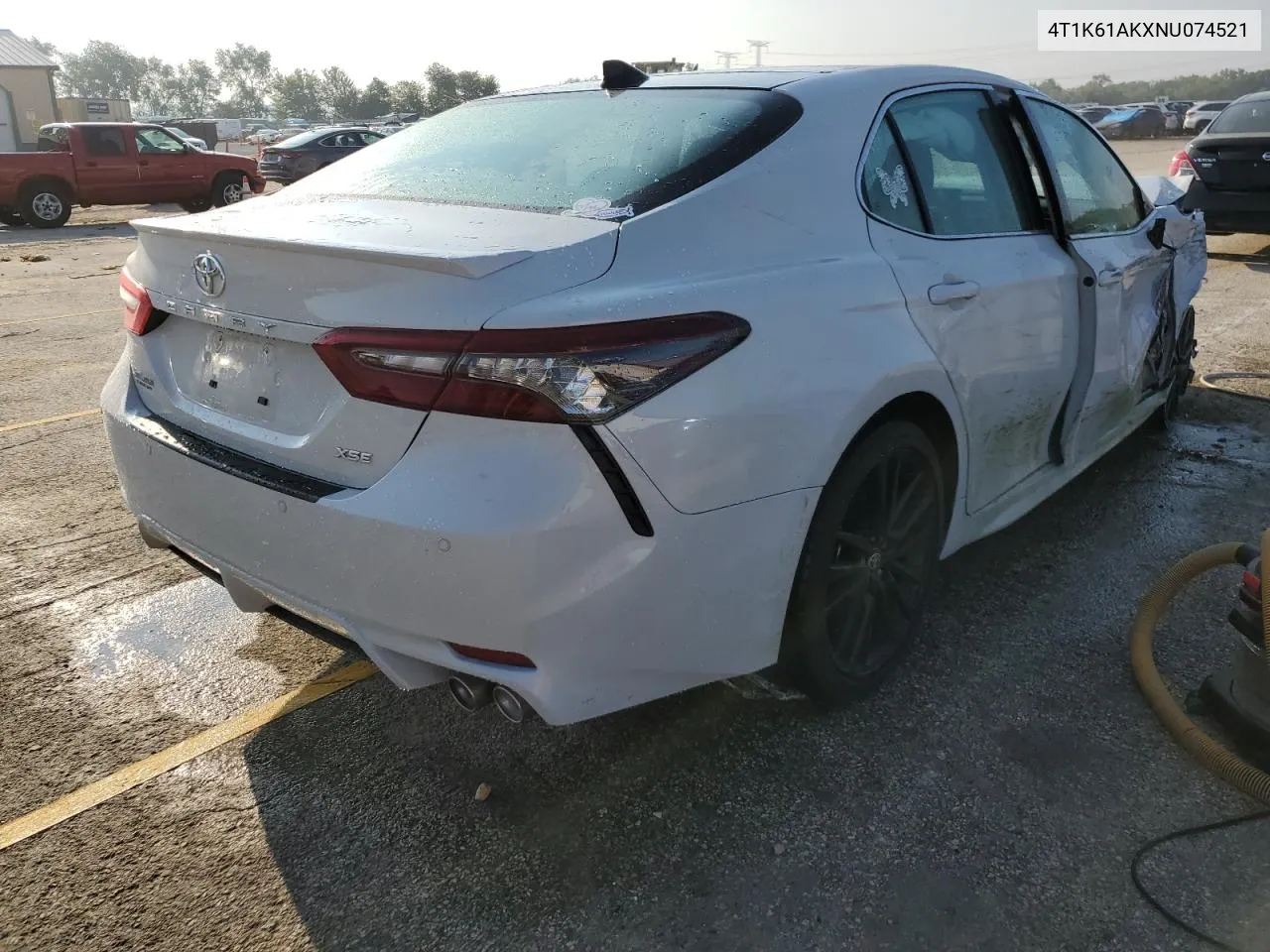 2022 Toyota Camry Xse VIN: 4T1K61AKXNU074521 Lot: 70044464